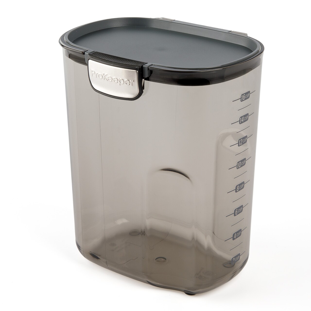 Progressive International ProKeeper+ Airtight Large Coffee Storage Container, Clear Plastic